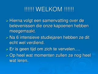 welkom