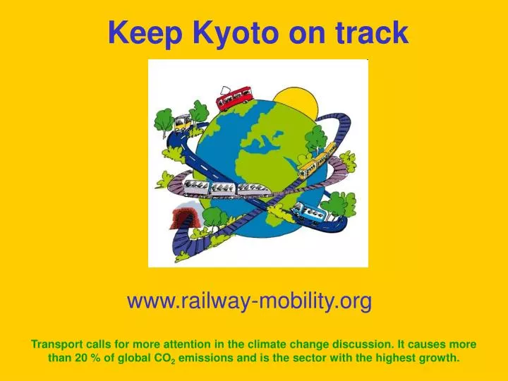 keep kyoto on track