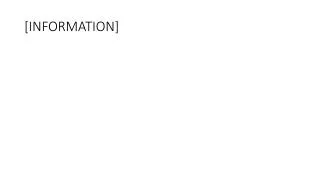 information