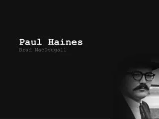 Paul Haines