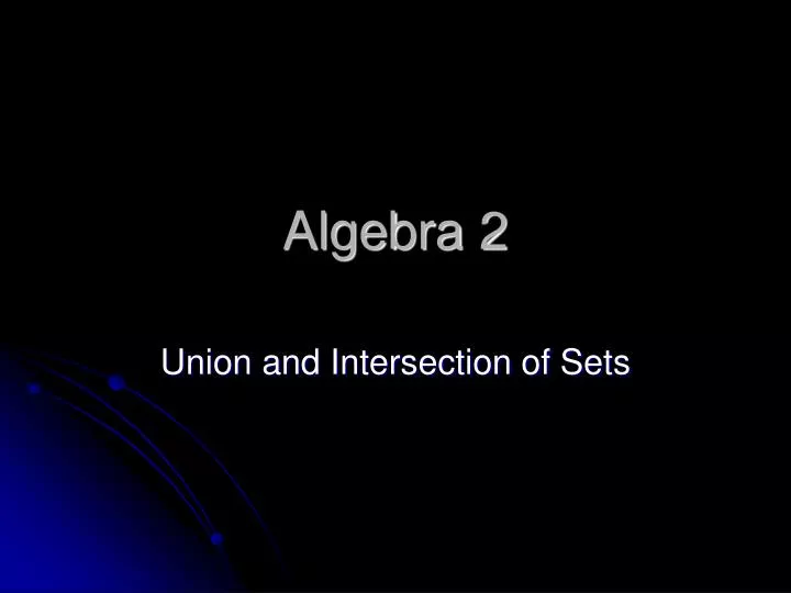 algebra 2