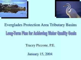 Everglades Protection Area Tributary Basins