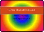 Metode Melatih Fisik Renang - slide 1