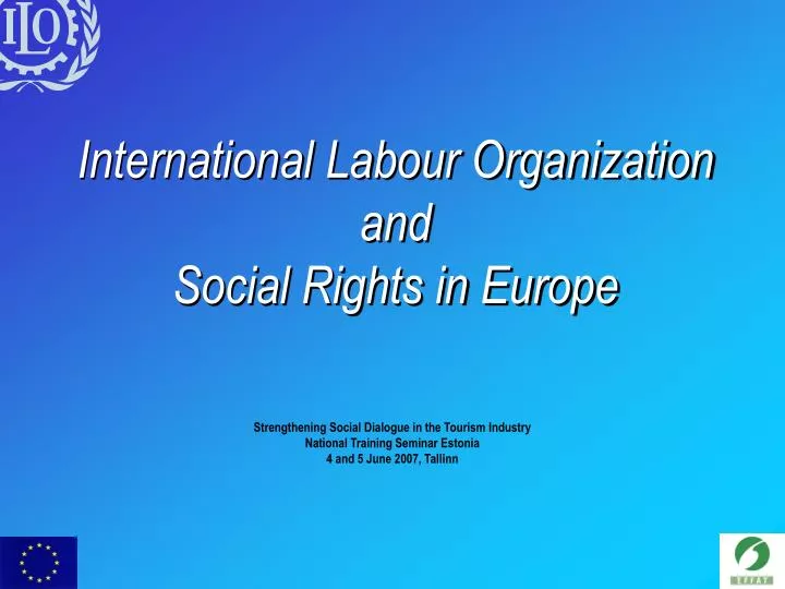 international labour organization and social rights in europe