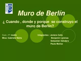 muro de berl n