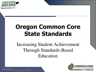 Oregon Common Core State Standards