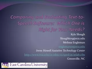 Comparing and Evaluating Text-to-Speech Software: Which One is Right for Your Needs?