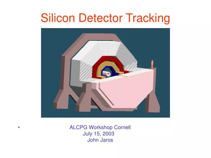 silicon detector tracking