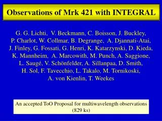 Observations of Mrk 421 with INTEGRAL