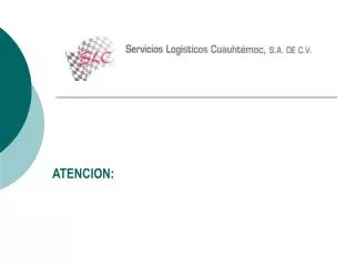atencion
