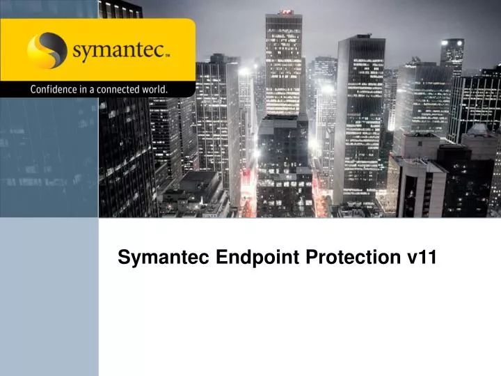 symantec endpoint protection v11