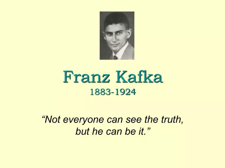 franz kafka 1883 1924