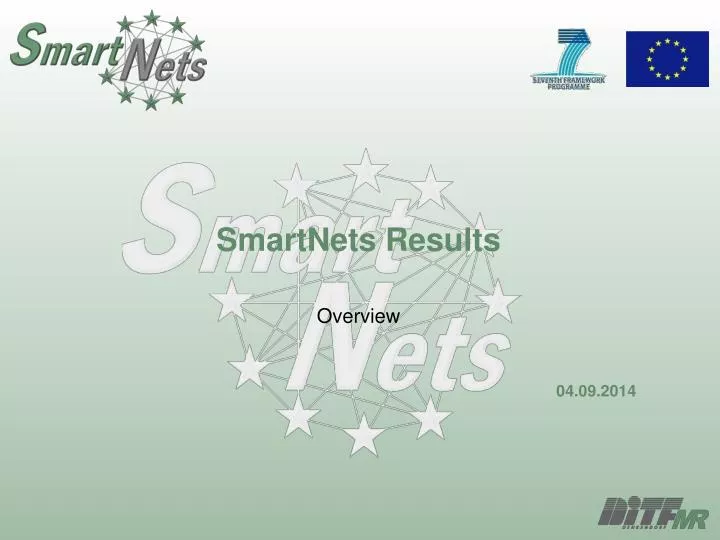 smartnets results