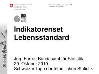 indikatorenset lebensstandard
