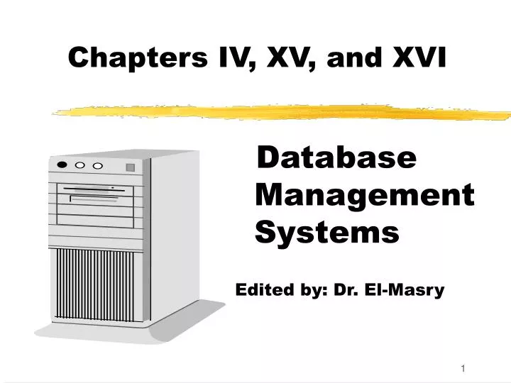chapters iv xv and xvi