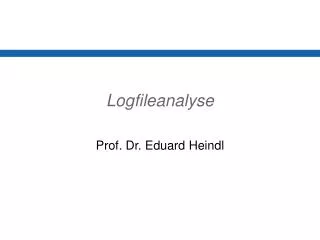 logfileanalyse