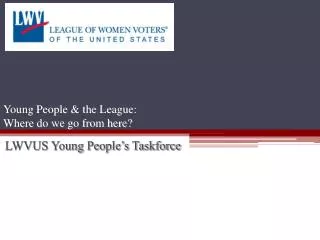 Young People &amp; the League: Where do we go from here?
