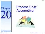 Process Cost Accounting - slide 1