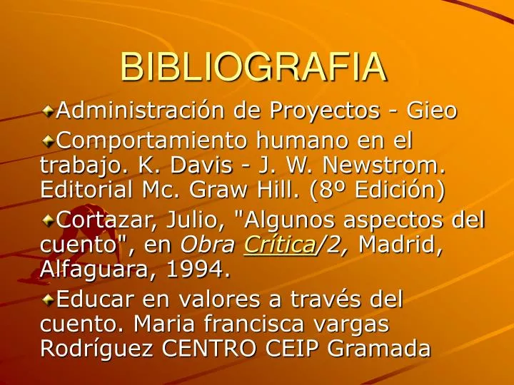 bibliografia