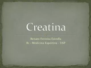 creatina