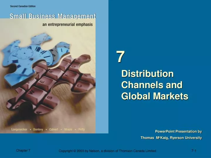 distribution channels and global markets