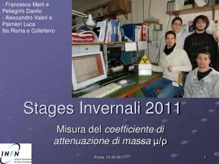 stages invernali 2011