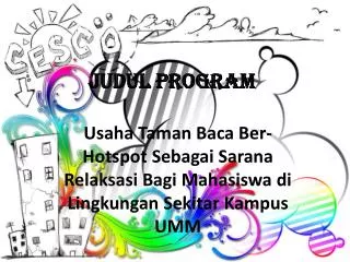 judul program