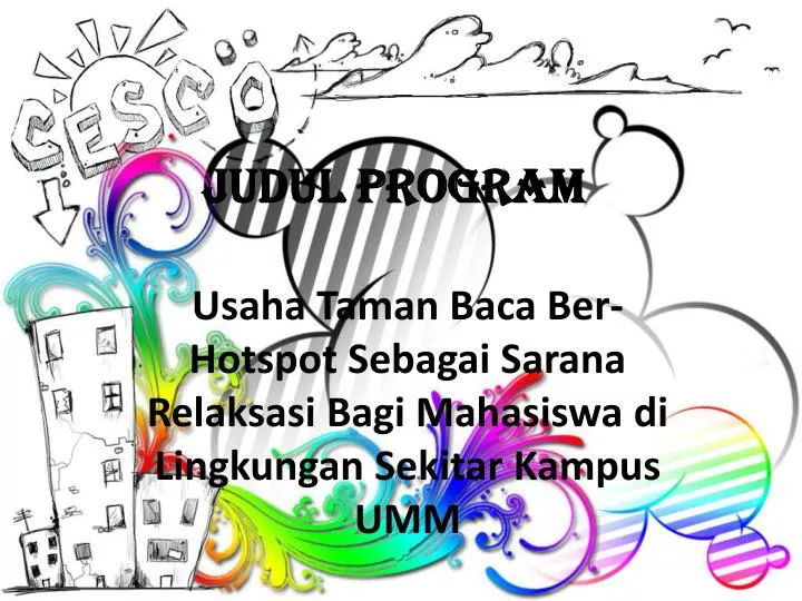 judul program