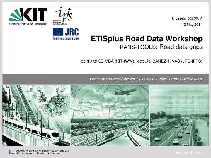 etisplus road data workshop trans tools road data gaps