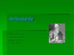 Arhimede - slide 1