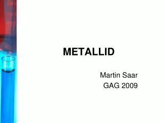 metallid