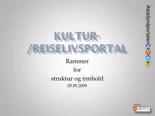kultur reiselivsportal