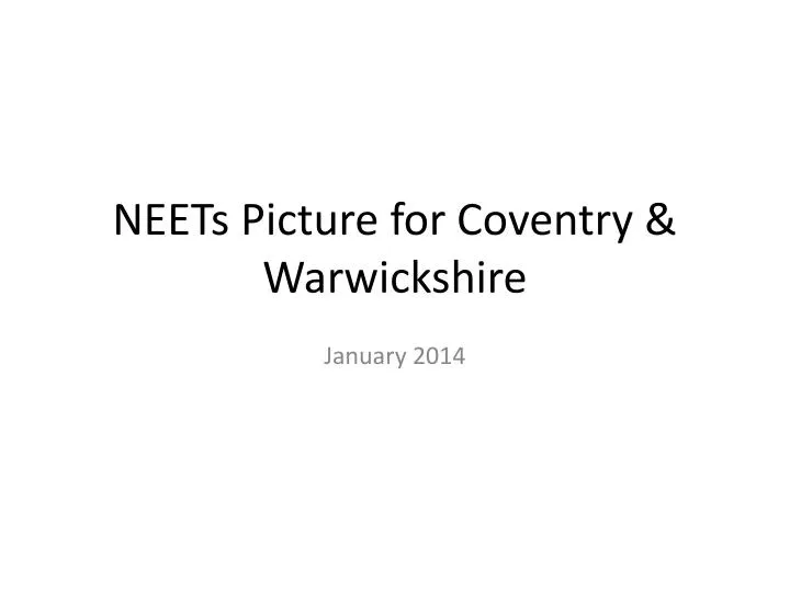neets picture for coventry warwickshire