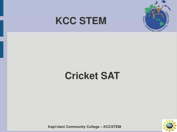 kcc stem