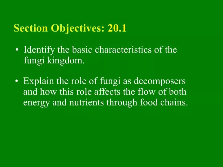 20 1 section objectives page 529