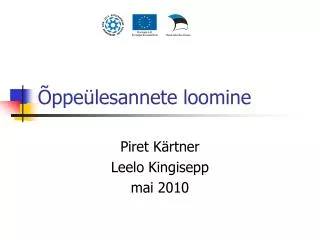 ppe lesannete loomine