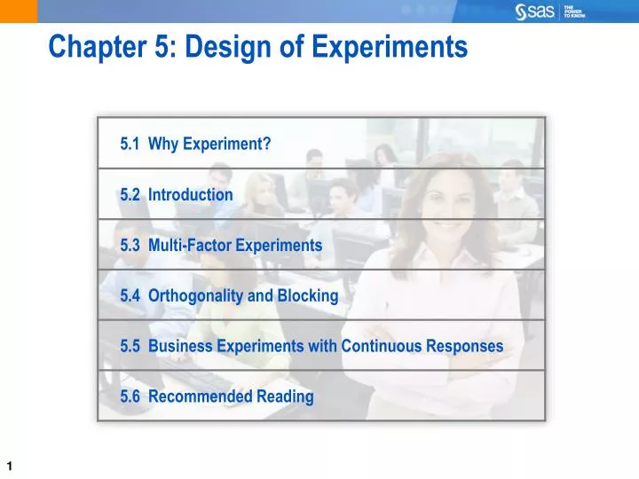 chapter 5 design of experiments