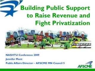 Building Public Support to Raise Revenue and Fight Privatization