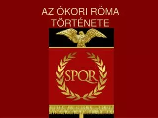 az kori r ma t rt nete