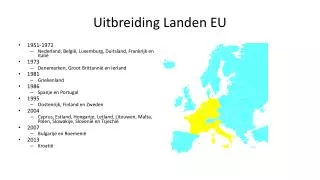 uitbreiding landen eu