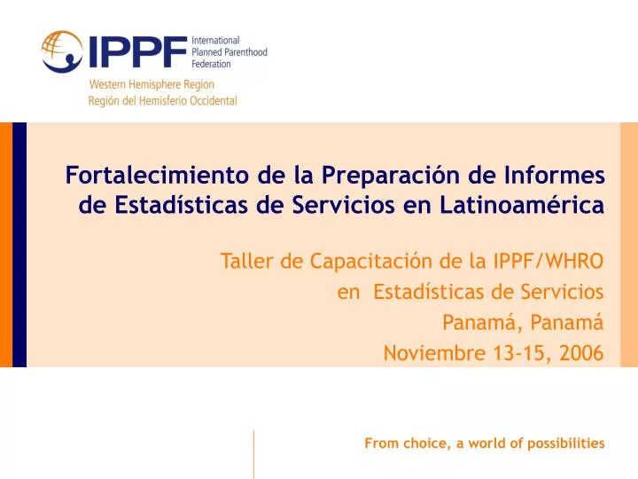 fortalecimiento de la preparaci n de informes de estad sticas de servicios en latinoam rica