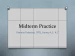 Midterm Practice - slide 1