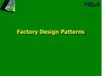 Factory Design Patterns - slide 1
