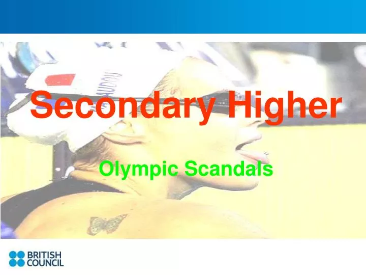 secondary higher
