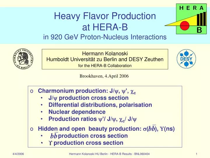 heavy flavor production at hera b in 920 gev proton nucleus interactions
