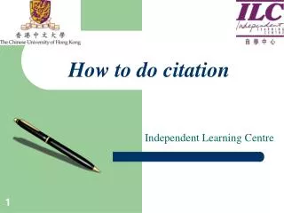 How to do citation