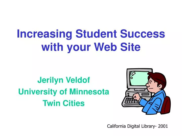 increasing student success with your web site
