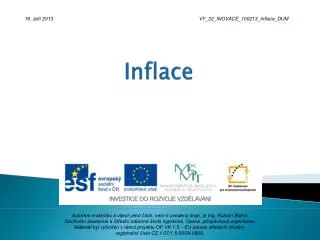 inflace