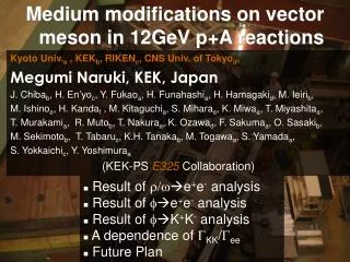 Medium modifications on vector meson in 12GeV p+A reactions