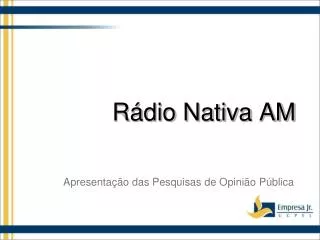 r dio nativa am
